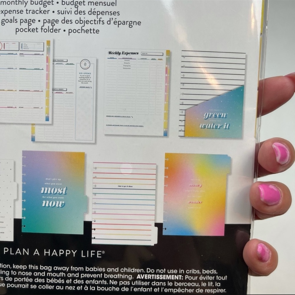 New In Package The Happy Planner/ Plan To Save - Picture 9 of 9